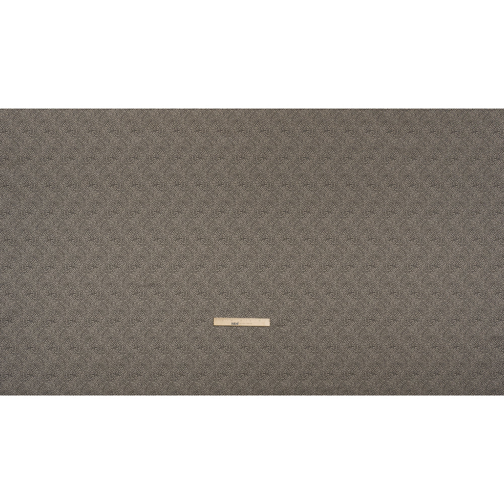 Recycled Polyester Jacquard - Flint Little All-Over Spots - British Imported - Full