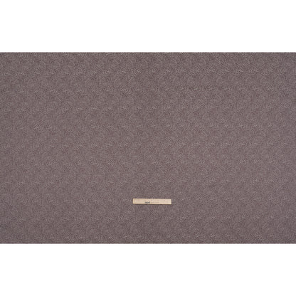 Recycled Polyester Jacquard - Mauve Little All-Over Spots - British Imported