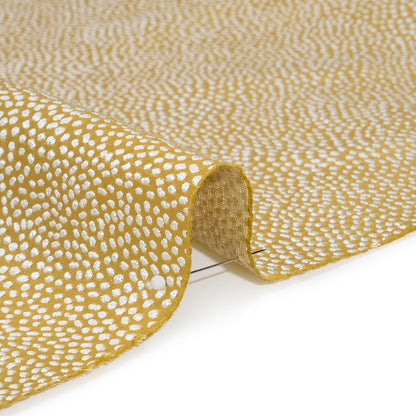 Recycled Polyester Jacquard - Zest Little All-Over Spots - British Imported