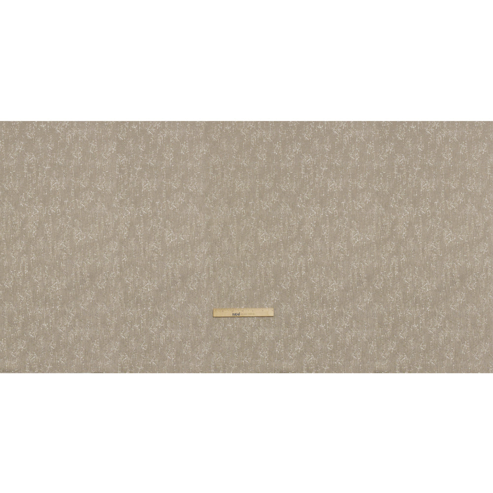 Satin-Face Jacquard - Truffle Crackle - British Imported - Full