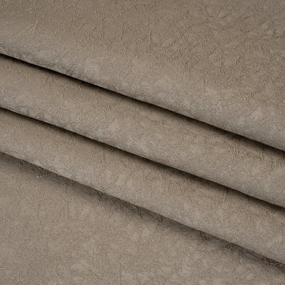 Satin-Faced Jacquard - Taupe Cracked - British Imported)