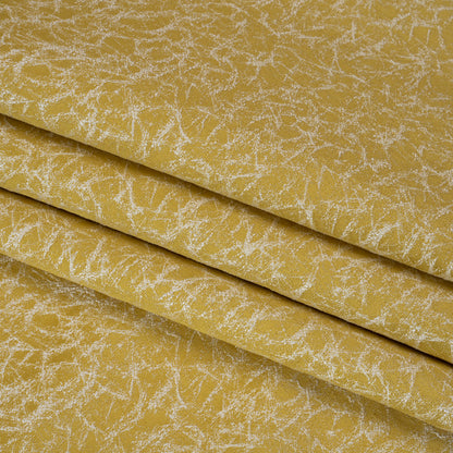 Satin-Faced Jacquard - Zest Cracked - British Imported)