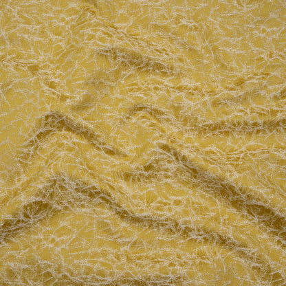Satin-Faced Jacquard - Zest Cracked - British Imported)