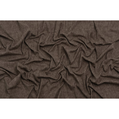 Linen Look Recycled Polyester and Cotton Woven - Cedar - British Imported