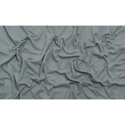 Linen Look Recycled Polyester and Cotton Woven - Chambray - British Imported