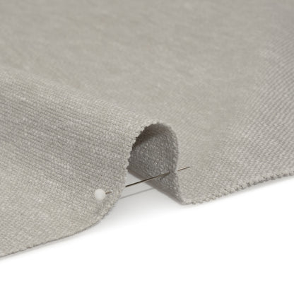 Linen Look Recycled Polyester and Cotton Woven - Dove - British Imported