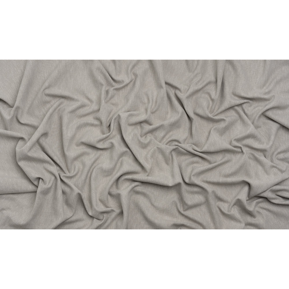 Linen Look Recycled Polyester and Cotton Woven - Dove - British Imported - Full