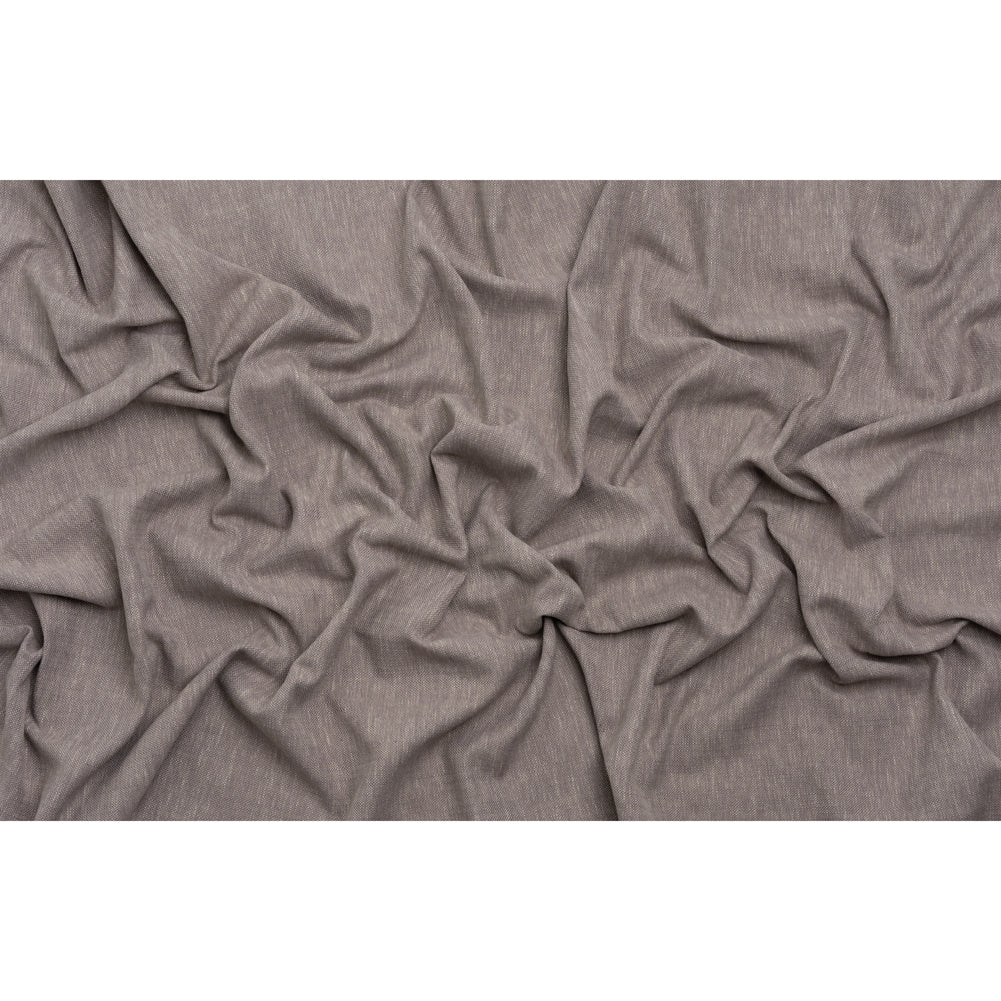 Tejido de poliéster y algodón reciclado con aspecto de lino - Jaspeado - Importado de Gran Bretaña