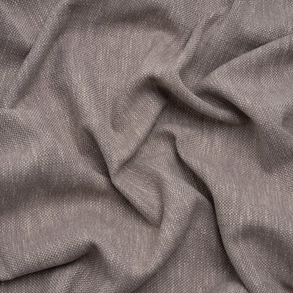 Linen Look Recycled Polyester and Cotton Woven - Heather - British Imported