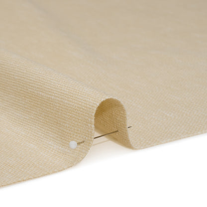 Linen Look Recycled Polyester and Cotton Woven - Oatmeal - British Imported