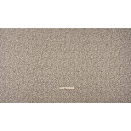 Recycled Polyester and Cotton Drapery Jacquard - Porcini Little Lines - British Imported Full