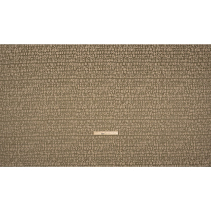 Rows of Spots Recycled Polyester and Cotton Drapery Jacquard - Taupe - British Imported Full
