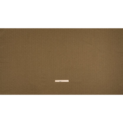 Honeycomb Stripes Recycled Polyester and Cotton Drapery Jacquard - Brass - British Imported Full