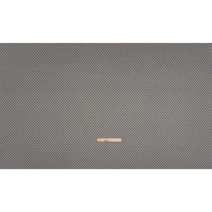 Honeycomb Stripes Recycled Polyester and Cotton Drapery Jacquard - Denim - British Imported Full