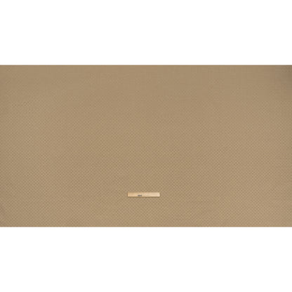 Diamond Tiles Recycled Polyester and Cotton Drapery Jacquard - Putty - British Imported Full