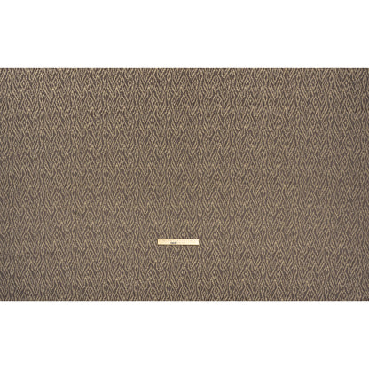 Geometric Recycled Polyester and Cotton Drapery Jacquard - Flint - British Imported Full