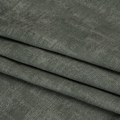 Abstract Textures Recycled Polyester and Cotton Drapery Jacquard - Ocean - British Imported Folded