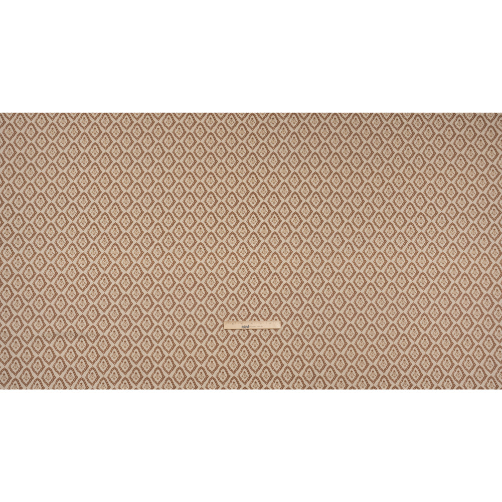 Brushed Cotton and Linen Canvas Print - Sienna Framed Floral - British Imported Full
