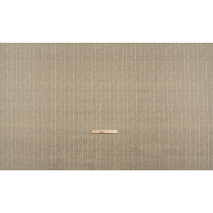 Brushed Cotton and Linen Canvas - Oregano Painterly Herringbone - British Imported Full