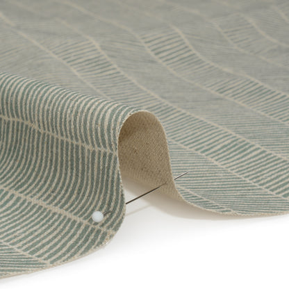 Brushed Cotton and Linen Canvas - Seasalt Painterly Herringbone - British Imported Detail