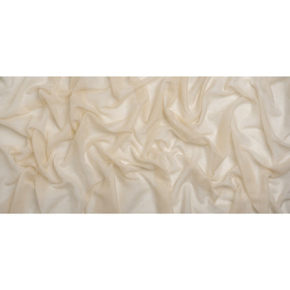 Mesh Drapery Sheers Fabric 118" - Linen - British Imported Full