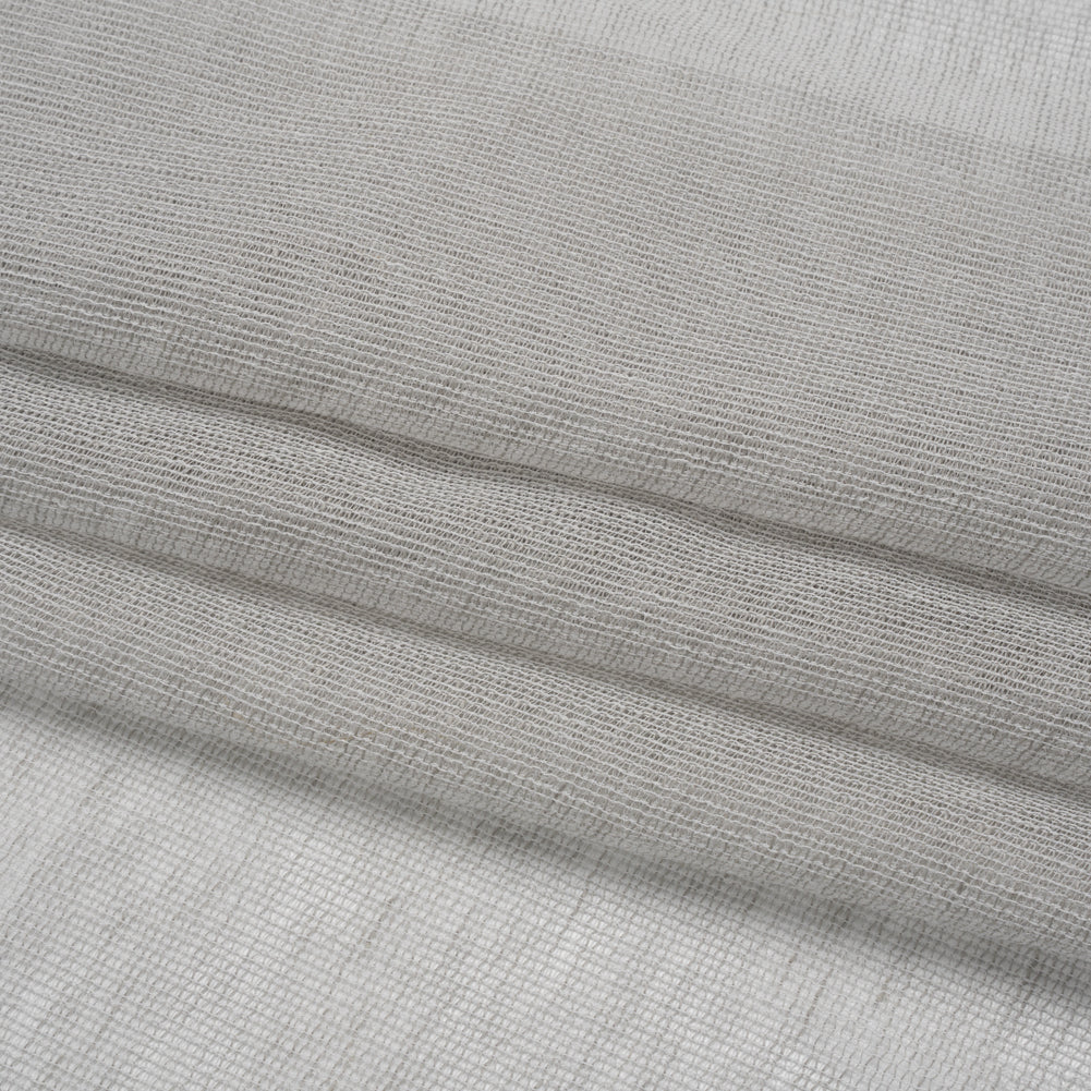 Mesh Drapery Sheers Fabric 118" - Mist - British Imported Folded