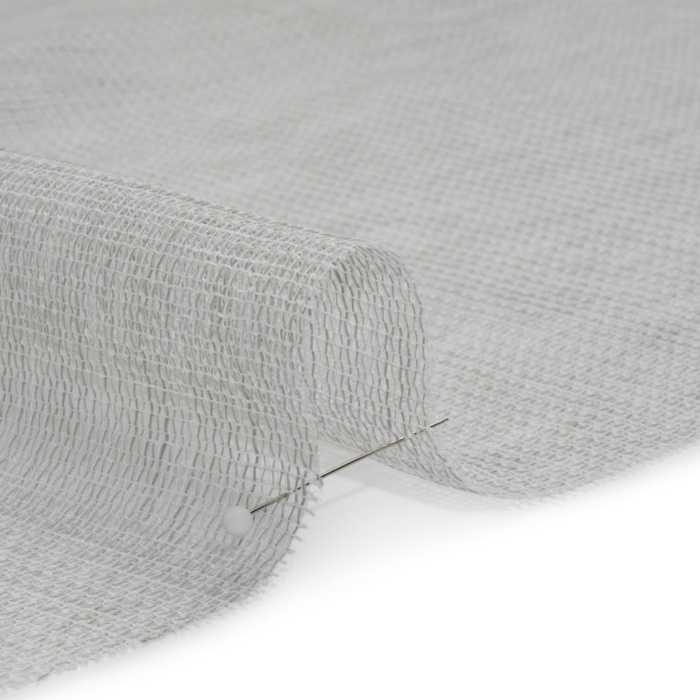 Mesh Drapery Sheers Fabric 118" - Mist - British Imported Detail