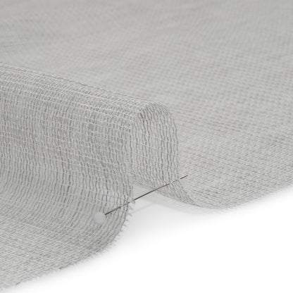 Mesh Drapery Sheers Fabric 118" - Mist - British Imported Detail
