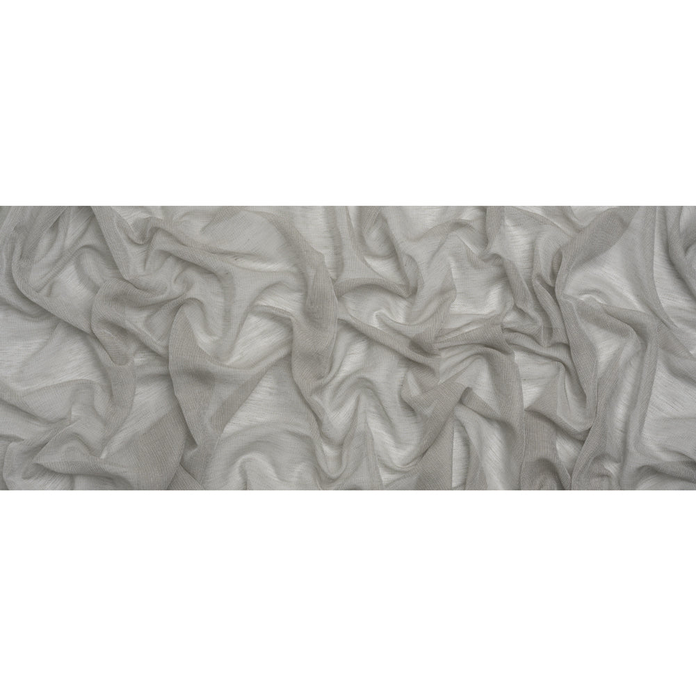 Mesh Drapery Sheers Fabric 118" - Pebble - British Imported Full