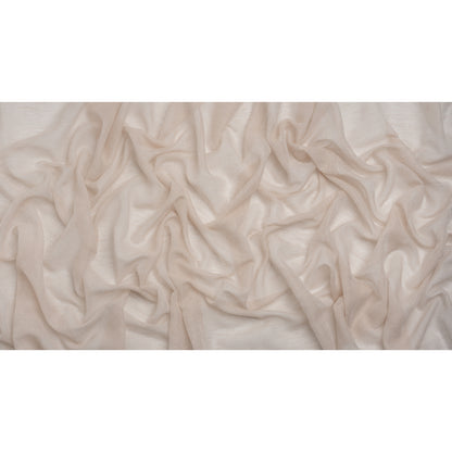 Mesh Drapery Sheers Fabric 118" - Shell - British Imported Full