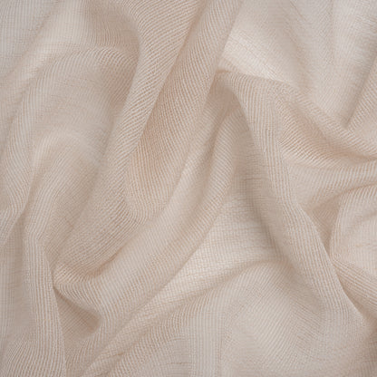 Mesh Drapery Sheers Fabric 118" - Shell - British Imported
