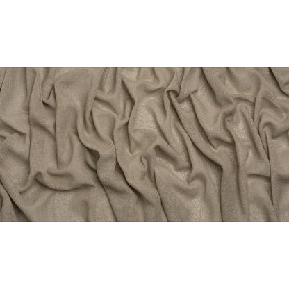 Boucle Burlap-Like Sheer Drapery Woven 118" - Driftwood - British Imported Full