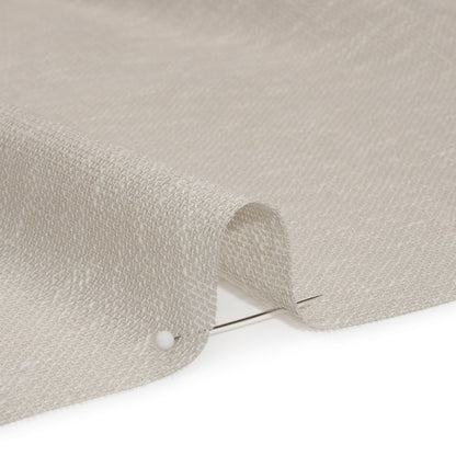 Slubbed Open Weave Drapery Sheer Fabric 118" - Putty - British Imported Detail