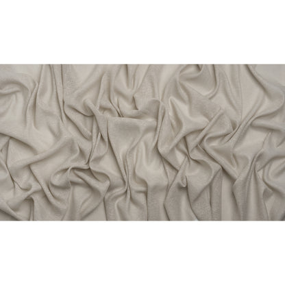 Slubbed Open Weave Drapery Sheer Fabric 118" - Putty - British Imported Full