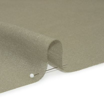 Recycled Polyester Soft Drapery Sheers Woven 118" - Olive - British Imported Detail