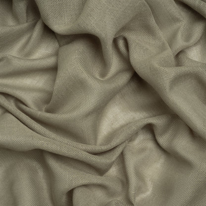 Recycled Polyester Soft Drapery Sheers Woven 118" - Olive - British Imported