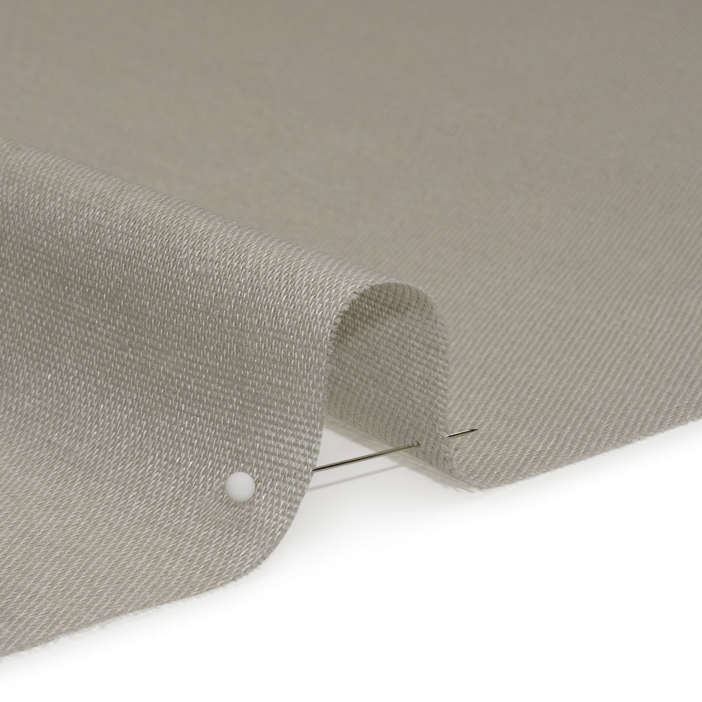 Recycled Polyester Soft Drapery Sheers Woven 118" - Pebble - British Imported Detail