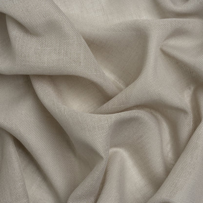Recycled Polyester Soft Drapery Sheers Woven 118" - Pebble - British Imported