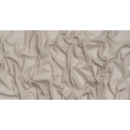 Recycled Polyester Soft Drapery Sheers Woven 118" - Putty - British Imported Full