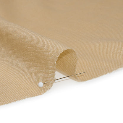 Recycled Polyester Soft Drapery Sheers Woven 118" - Sand - British Imported Detail