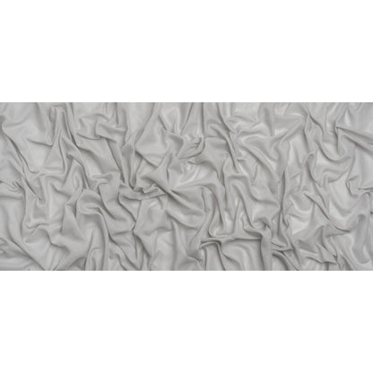 Recycled Polyester Soft Drapery Sheers Woven 118" - Silver - British Imported Full