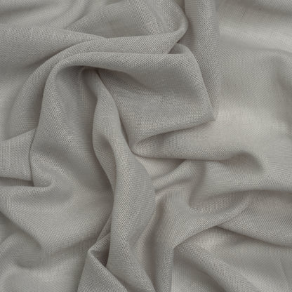 Recycled Polyester Soft Drapery Sheers Woven 118" - Slate - British Imported