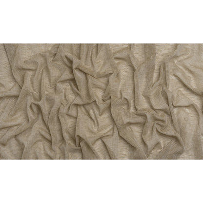 Linen Look Recycled Polyester Drapery Sheers Woven 118" - Olive - British Imported Full