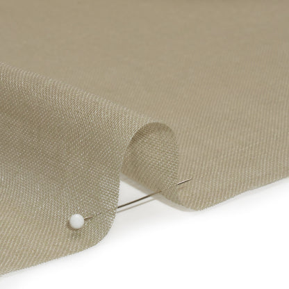Gauzy Linen Blend Drapery Sheers Woven 118" - Driftwood - British Imported Detail