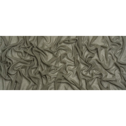 Gauzy Linen Blend Drapery Sheers Woven 118" - Olive - British Imported Full