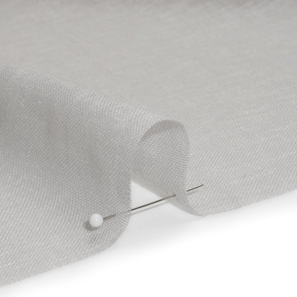 Gauzy Linen Blend Drapery Sheers Woven 118" - Pebble - British Imported Detail