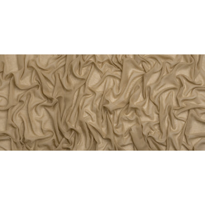 Gauzy Linen Blend Drapery Sheers Woven 118" - Sand - British Imported Full