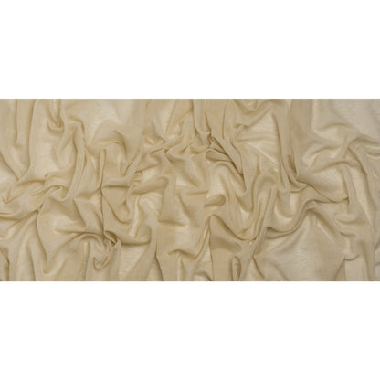 Crisp Linen Blend Drapery Sheers 122" - Sand - British Imported Full