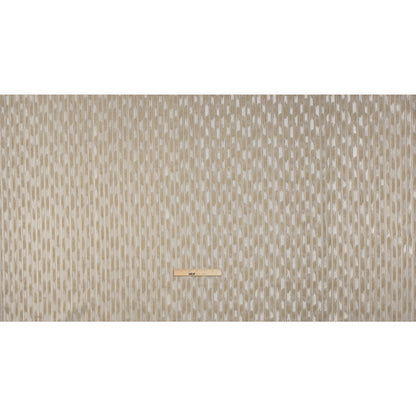 Recycled Polyester Drapery Jacquard - Flax Streaking Stripes - British Imported Full