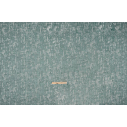 Recycled Polyester Drapery Jacquard - Seafoam Abstract Strokes - British Imported Full